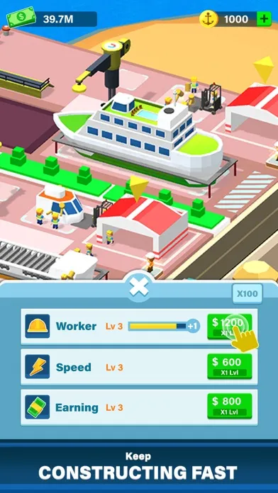 Captures d'écran de Idle Shipyard Tycoon